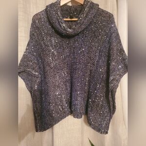 Sweater Top I N C Knit And Sequin Women Size Small-MED International Concepts